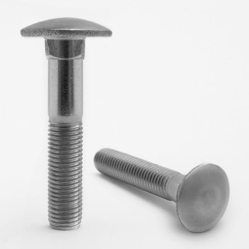 M12 X 120mm CARRIAGE BOLT (A2 STAINLESS STEEL) DIN 603