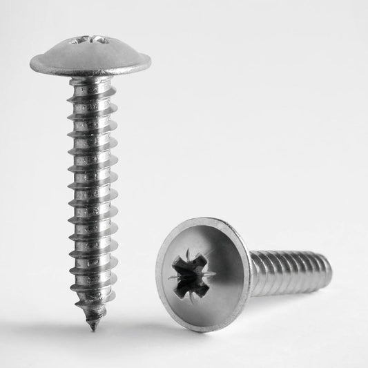 4.8 X 9.5 POZI FLANGE AB SELF TAPPING SCREW (A2 STAINLESS STEEL) BS4174