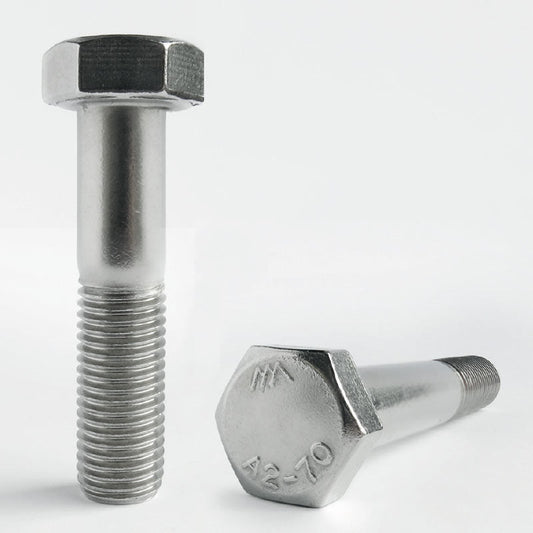 M22 X 150 HEXAGON HEAD BOLT (A2-70 STAINLESS STEEL) DIN 931, Hexagon head bolt, Hexagon head bolt, hex bolts, DIN 931, hex bolt