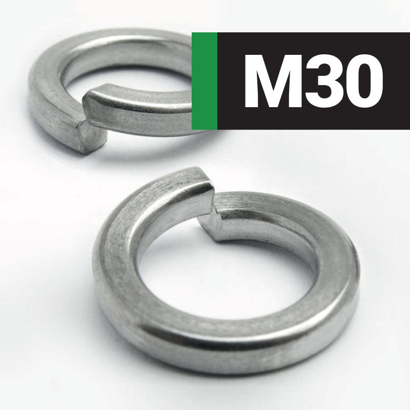 M30 SQUARE SECT SPRING WASHER (A1 STAINLESS STEEL) DIN 7980 