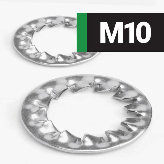 M10 INTERNAL TOOTH WASHER (A2 STAINLESS STEEL) DIN 6798J