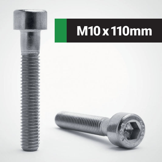 Jacbolts A2 stainless steel M10x110mm socket cap screw -  DIN 912 - ISO 4762